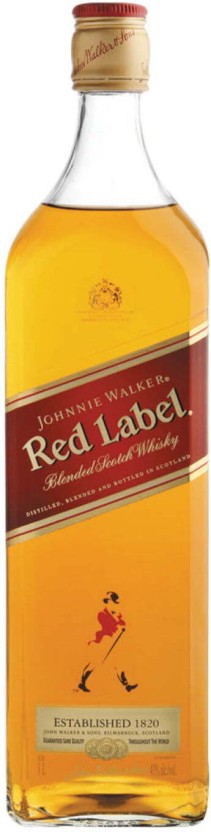 Johnnie Walker Red Label Blended Scotch Whisky  (1 L) | Shop Online - Image 2