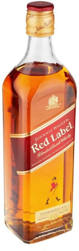 Johnnie Walker Red Label Blended Scotch Whisky  (Pack of 12 x 750 ml) | Shop Online