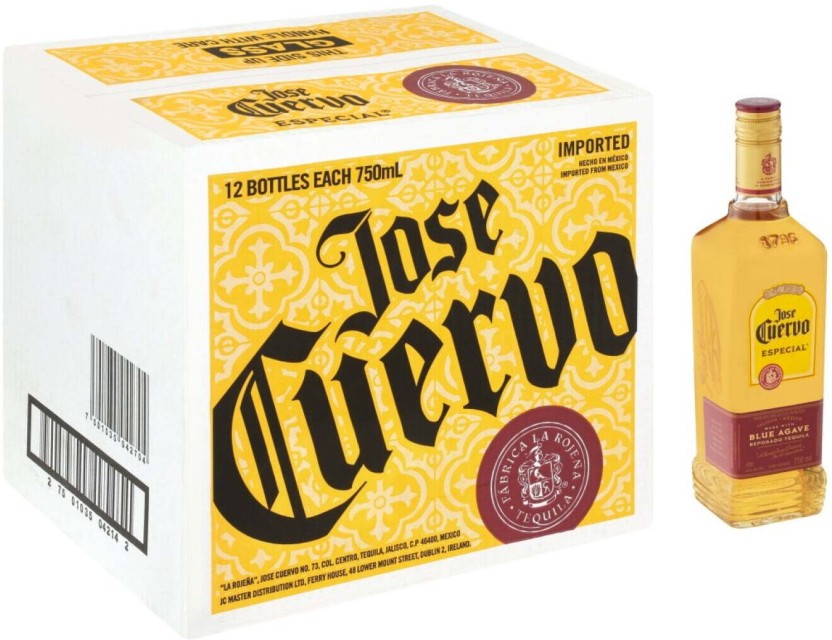 Jose Cuervo Reposado Tequila  (Pack of 12 x 750 ml) | Shop Online - Image 2