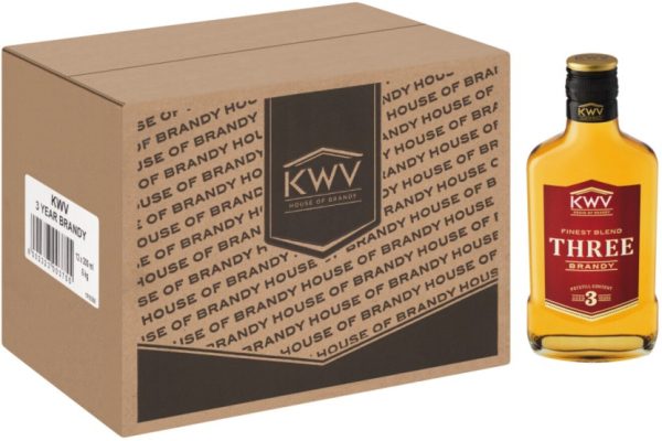 KWV Brandy  (Pack of 12 x 200 ml) | Shop Online