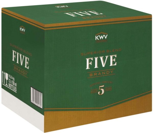 KWV Brandy  (Pack of 12 x 750 ml) | Shop Online