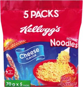Kellogg’s Cheese Flavoured Instant Noodles (Pack of 5 x 70 g) | Shop Online