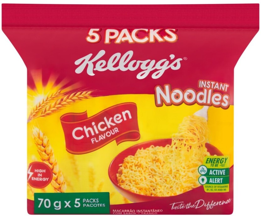 Kellogg's Chicken Instant Noodles  (Pack of 5 x 70 g) | Shop Online - Image 2