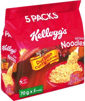 Kellogg's Durban Curry Flavour Instant Noodles  (Pack of 40 x 70 g) | Shop Online