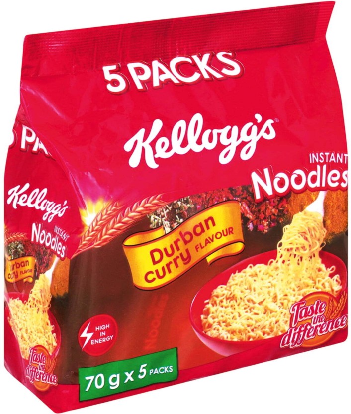 Kellogg's Durban Curry Flavour Instant Noodles  (Pack of 40 x 70 g) | Shop Online