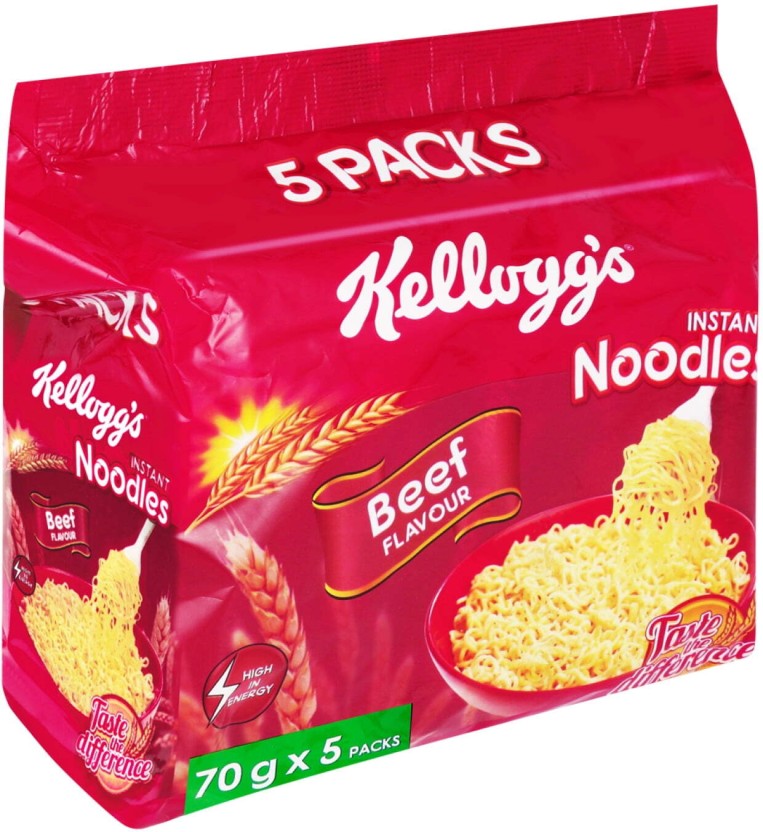 Kellogg's Beef Flavoured Instant Noodles (Pack of 40 x 70 g) | Shop Online - Image 2