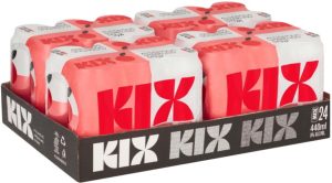 Kix Raspberry Peach Spritzer  (Pack of 24 x 440 ml) | Shop Online