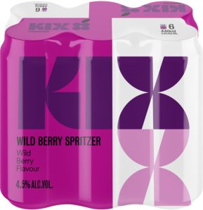 Kix Wild Berry Spritzer  (Pack of 6 x 440 ml) | Shop Online