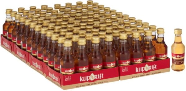 Klipdrift Blended Brandy  (Pack of 96 x 50 ml) | Shop Online