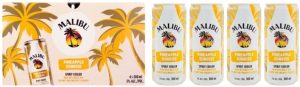 Malibu Pineapple Sunrise Cooler Spirit Premix  (Pack of 4 x 300 ml) | Shop Online