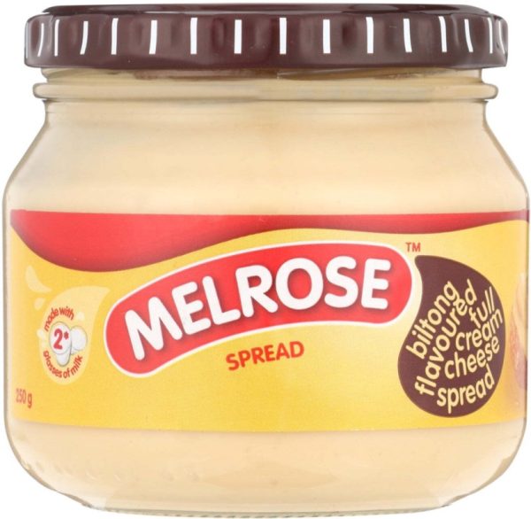 Melrose Biltong Flavoured Full Cream Cheese Spread 250 g  (Pack of 6) | Shop Online