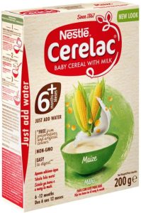 Nestle Cerelac Stage 1 Maize Cereal  (200 g, Pack of 24, 6+ Months) | Shop Online
