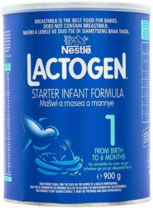 Nestle Lactogen Starter Infant Formula 1  (900 g, 0-6 Months) | Shop Online