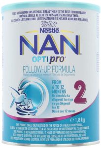 Nestle Nan Optipro Follow-Up Formula 2  (1.8 kg, 6-12 Months) | Shop Online
