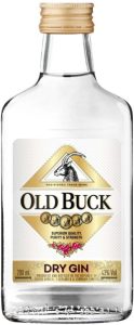 Old Buck Dry Classic Gin (Pack of 24 x 200 ml) | Shop Online