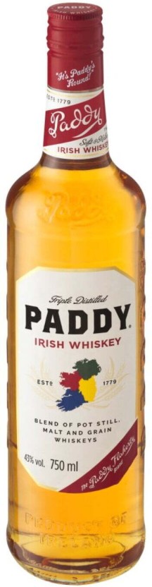 Paddy Blended Irish Whiskey  (750 ml) | Shop Online