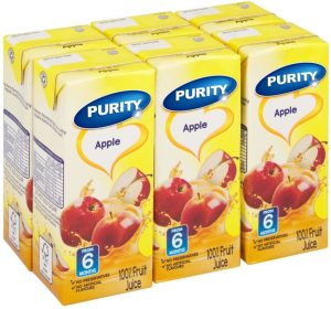 Purity 100% Fruit Juice Apple Juice (Pack of 6 x 200 ml) | Shop Online