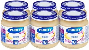 Purity Banana Baby Food  (125 g, Pack of 6) | Shop Online