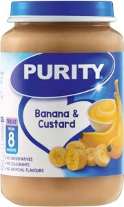 Purity Banana & Custard Baby Food (200 g, Pack of 1) | Shop Online