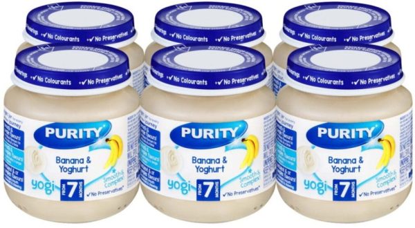 Purity Dairy with Mixed Berries & Apple Baby Food Berries   (110 g, Pack of 12) | Shop Online