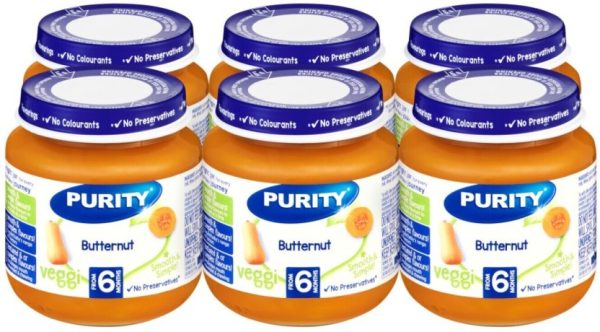 Purity Butternut Baby Food  (125 g, Pack of 6) | Shop Online