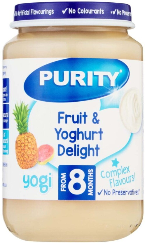 Purity Fruit & Yoghurt Mixed Fruit  Baby Food  (200 g, Pack of 1) | Shop Online - Image 2