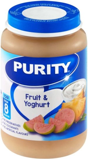 Purity Four Fruits Mixed Fruit Baby Food  (200 g, Pack of 1) | Shop Online