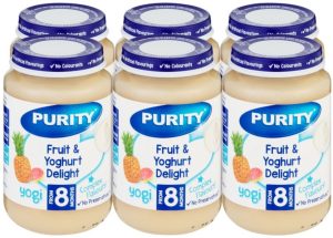 Purity Fruit & Yoghurt Mixed Fruit Baby Food (200 g, Pack of 6) | Shop Online