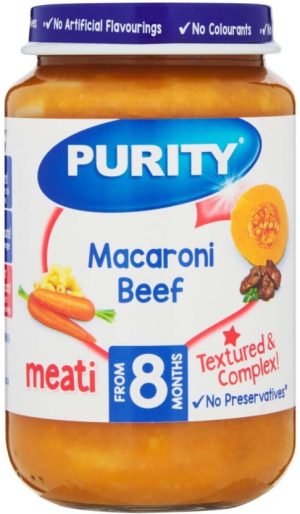 Purity Macaroni Beef Baby Food(200 g, Pack of 1) | Shop Online