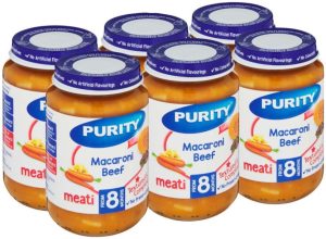 Purity Macaroni Beef Macaroni Baby Food  (200 g, Pack of 6) | Shop Online