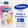 Purity Mango & Strawberry Baby Food  (110 g, Pack of 12) | Shop Online - Image 2
