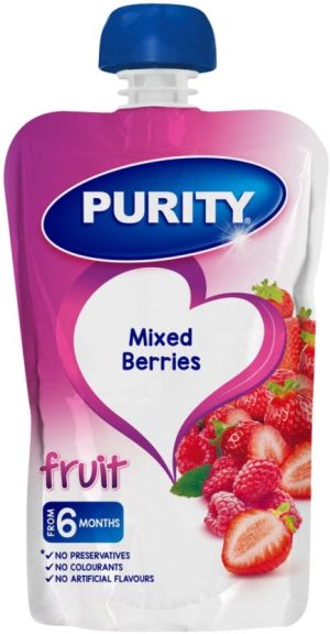 Purity Mixed Berries Baby Food  (110 g, Pack of 1) | Shop Online