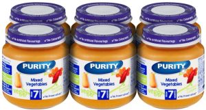 Purity Mixed Vegetables Baby Food  (125 g, Pack of 6) | Shop Online