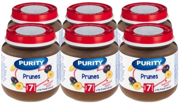 Purity Prunes Baby Food (125 g, Pack of 6) | Shop Online