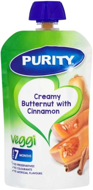 Purity Pureed Baby Food Butternut, Cinnamon Baby Food  (110 g, Pack of 1) | Shop Online