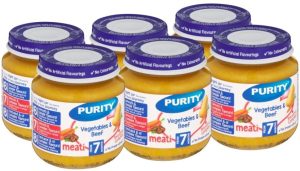 Purity Vegetables & Beef Baby Food (125 g, Pack of 6) | Shop Online