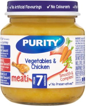 Purity Vegetables & Chicken Baby Food (125 g, Pack of 1) | Shop Online