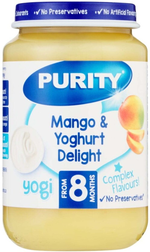 Purity Yoghurt With Mango Pieces Baby Food (200 g, Pack of 1) | Shop Online - Image 2