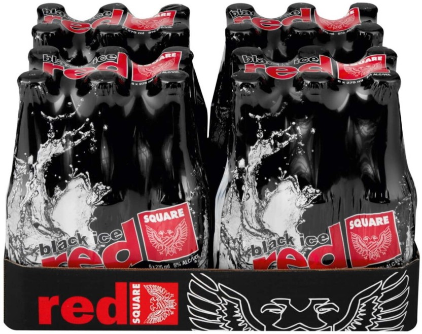 Red Square Black-Ice Sprit Cooler  (Pack of 24 x 275 ml) | Shop Online