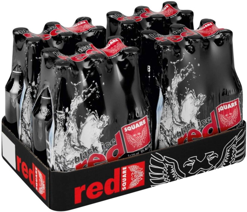 Red Square Black-Ice Sprit Cooler  (Pack of 24 x 275 ml) | Shop Online - Image 2