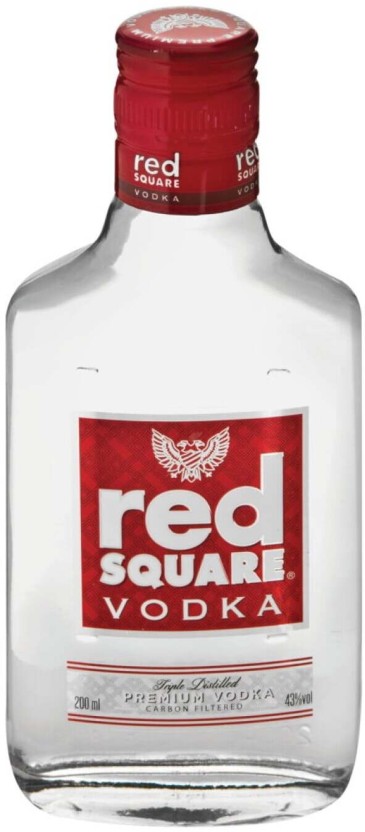 Red Square Plain Vodka (Pack of 12 x 200 ml) | Shop Online - Image 2