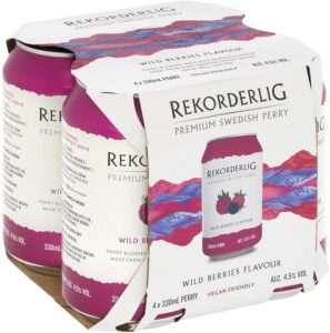 Rekorderlig Wild-Berries Cider  (Pack of 4 x 330 ml) | Shop Online