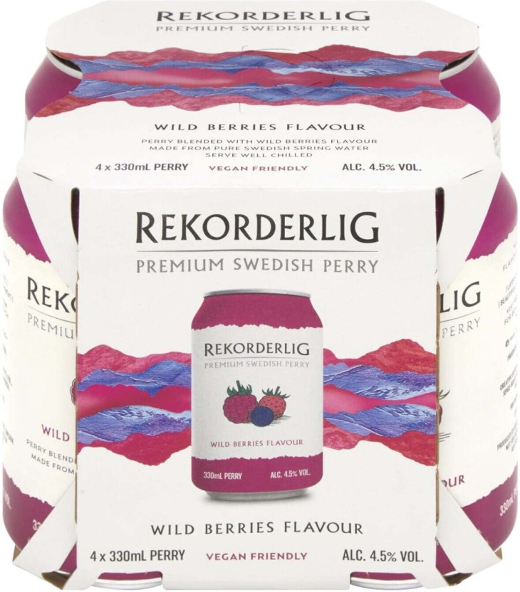 Rekorderlig Wild-Berries Cider  (Pack of 4 x 330 ml) | Shop Online - Image 2