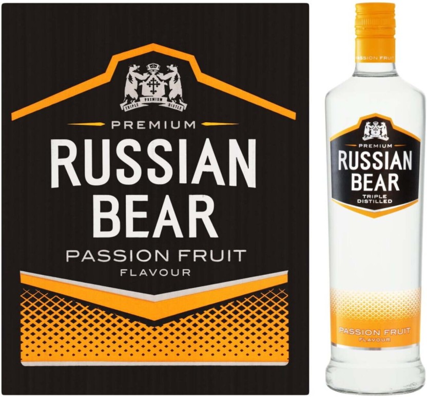 Russian Bear Flavoured Vodka  (Pack of 6 x 750 ml) | Shop Online