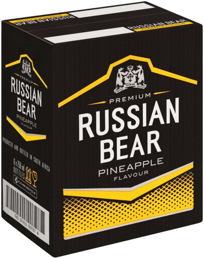 Russian Bear Flavoured Vodka  (Pack of 6 x 750 ml) | Shop Online - Image 2
