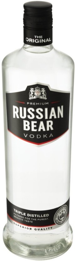 Russian Bear Plain Vodka (750 ml) | Shop Online - Image 2