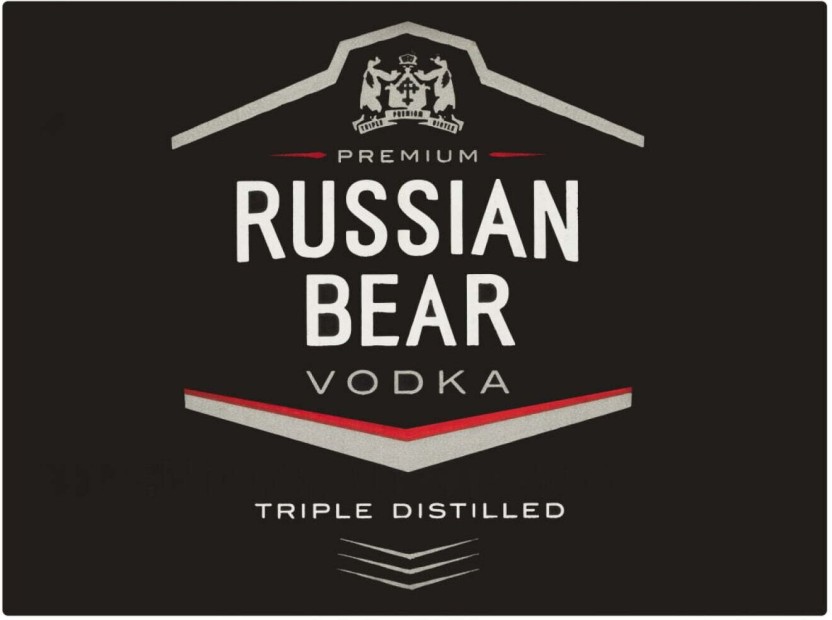 Russian Bear Plain Vodka  (Pack of 12 x 200 ml) | Shop Online