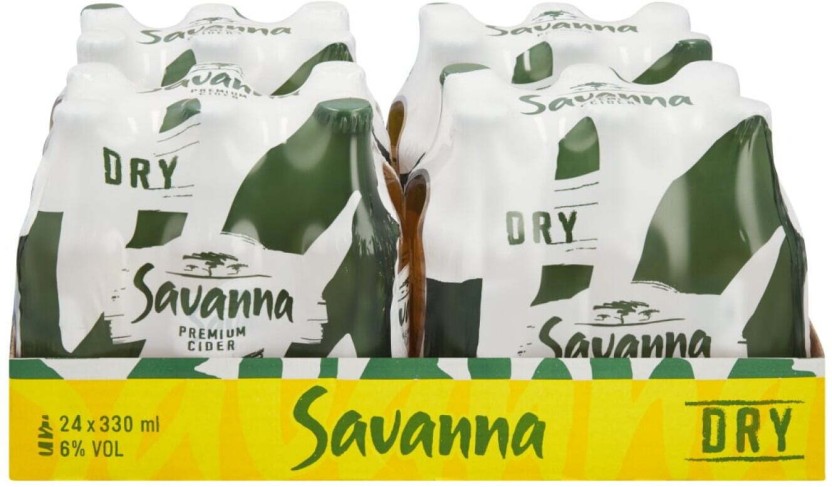 Savanna Premium Cider  (Pack of 24 x 330 ml) | Shop Online