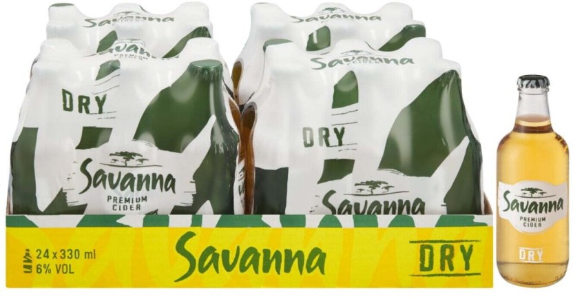 Savanna Premium Cider  (Pack of 24 x 330 ml) | Shop Online - Image 2