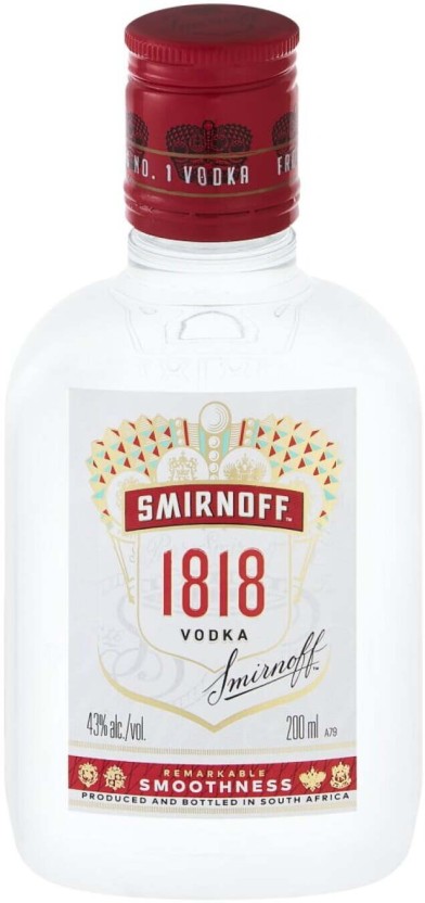 Smirnoff Plain Vodka  (200 ml) | Shop Online - Image 3